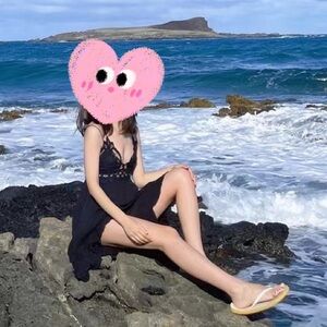 Free People Black dress